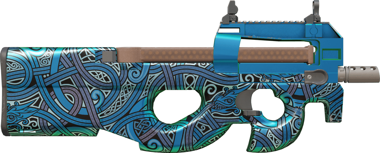 Preview image 2 of P90 | Astral Jörmungandr (Factory New)