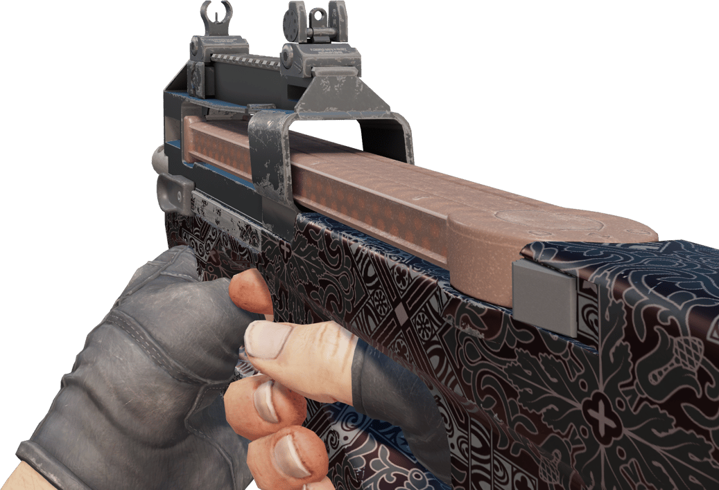 Preview image 3 of P90 | Baroque Red (มีรอยถลอกเล็กน้อย)