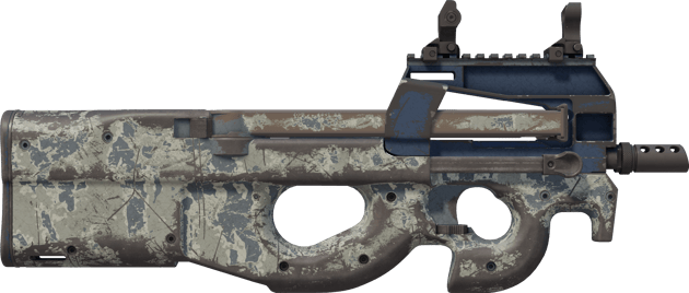 Preview image 2 of P90 | 블루 택 (전투로 닳고 닳은)