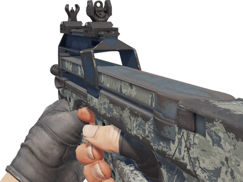 Preview image 3 of P90 | 블루 택 (전투로 닳고 닳은)