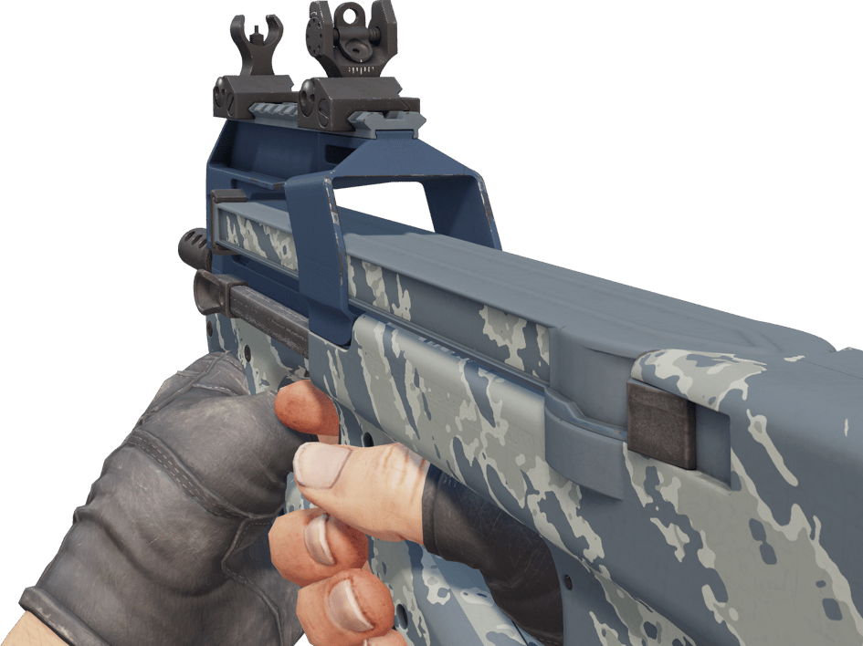 Preview image 3 of P90 | Blue Tac (Factory New)