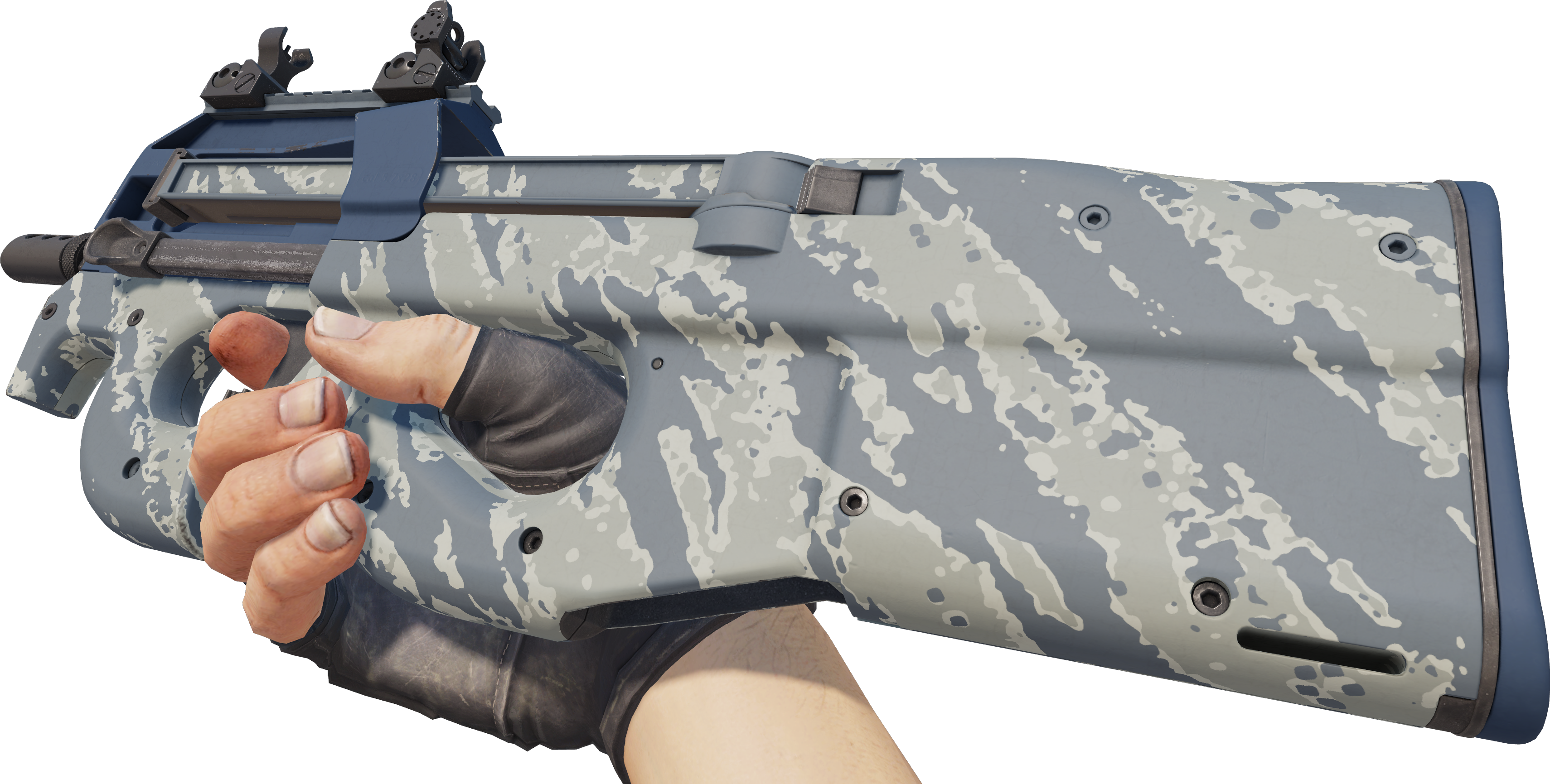 Preview image 3 of P90 | Blue Tac (Factory New)