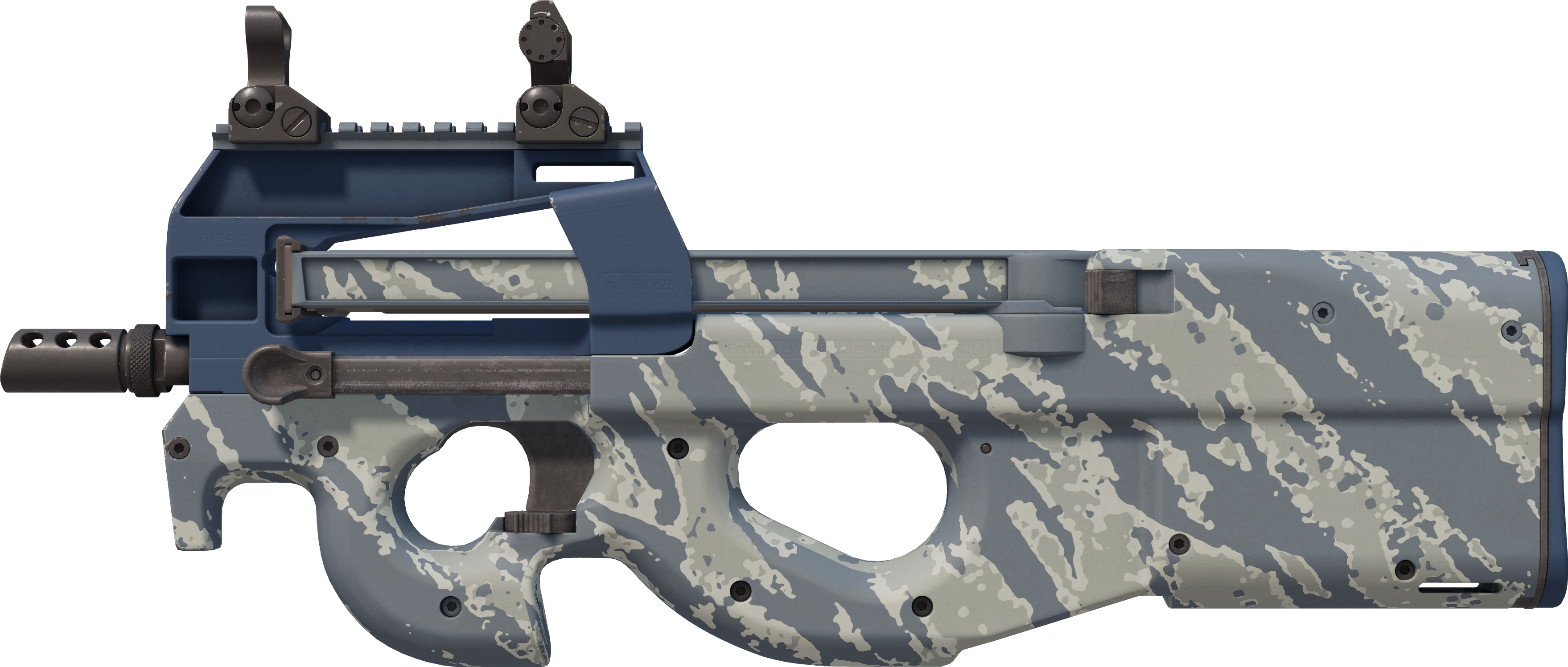 Preview image 1 of P90 | Blue Tac (Factory New)