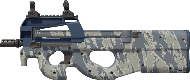 P90 | 블루 택 (거의 깨끗한)