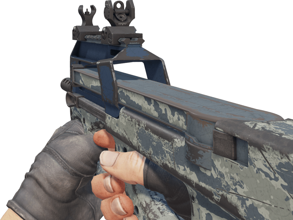 Preview image 3 of P90 | 블루 택 (꽤 닳은)