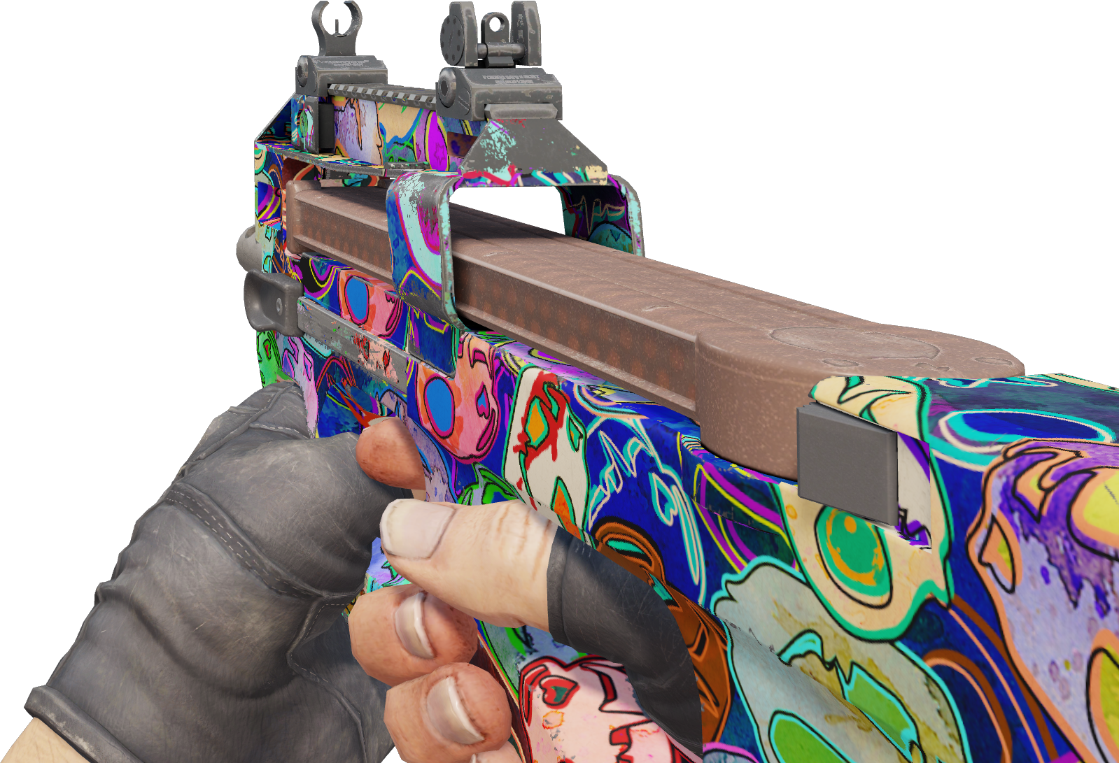 Preview image 4 of P90 | Death by Kitty (Com Pouco Uso)