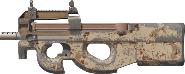 P90 | Desert DDPAT (ถลอกปอกเปิกจากการรบ)
