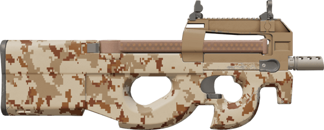 Preview image 2 of P90 | Desert DDPAT (未使用)