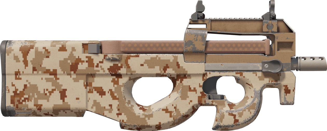 Preview image 2 of P90 | Desert DDPAT (ผ่านการทดสอบภาคสนาม)
