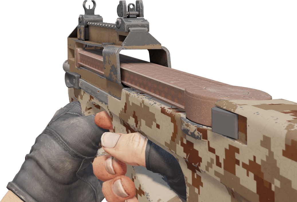 Preview image 3 of P90 | Desert DDPAT (ผ่านการทดสอบภาคสนาม)
