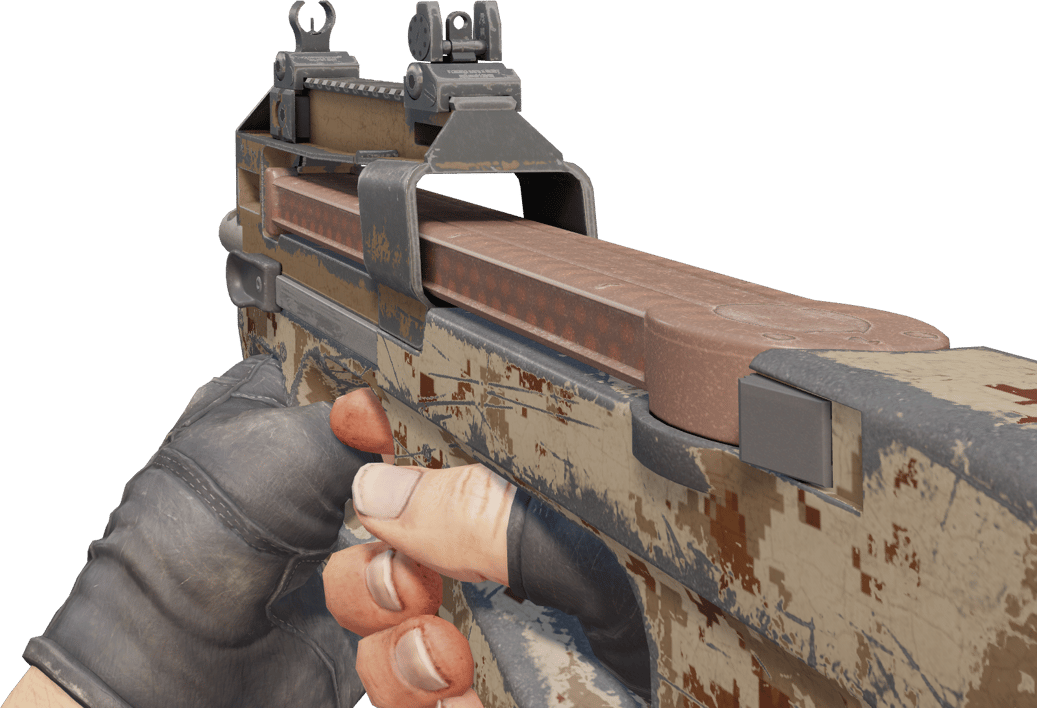 Preview image 3 of P90 | Pustynny DDPAT (mocne zużycie)