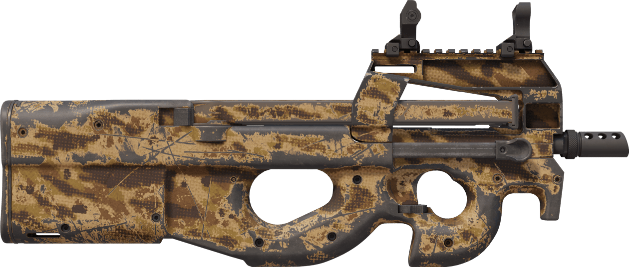 Preview image 2 of P90 | 沙漠半调 (战痕累累)