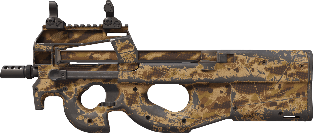 Preview image 1 of P90 | 沙漠半调 (战痕累累)