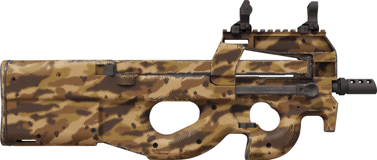 Preview image 2 of P90 | Semitono desértico (Algo desgastado)