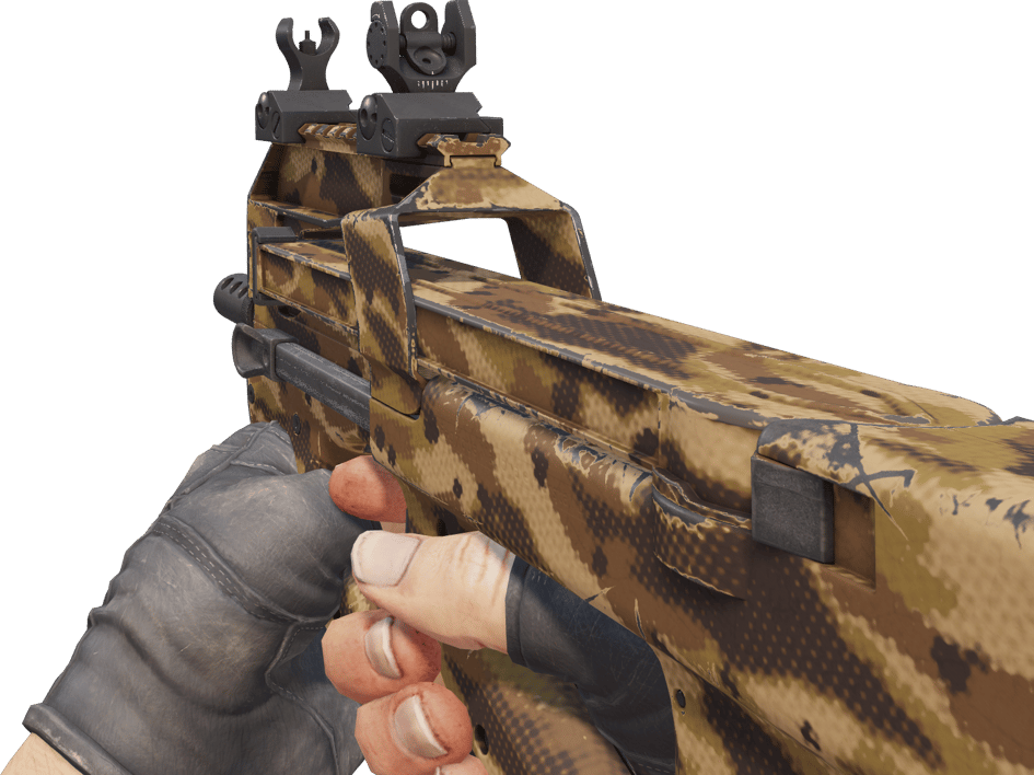 Preview image 3 of P90 | Semitono desértico (Algo desgastado)