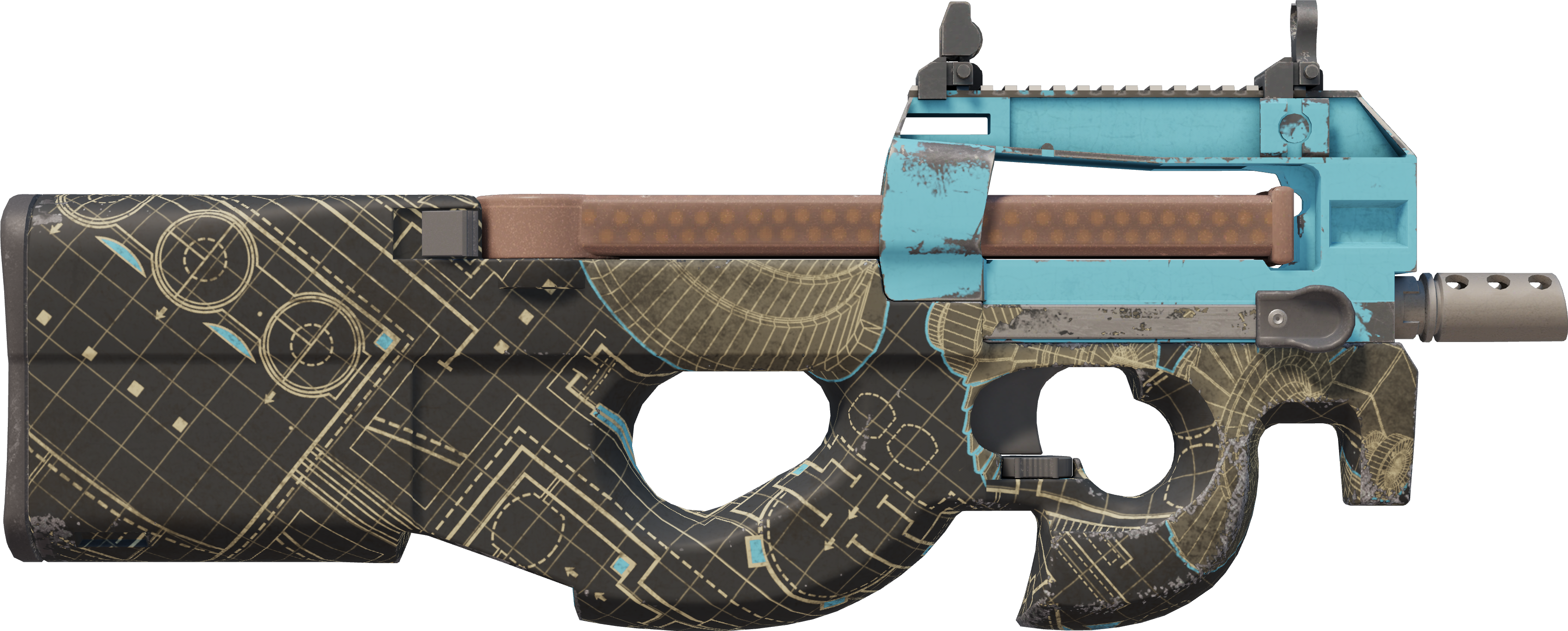 Preview image 2 of P90 | Facility Negative (Com Pouco Uso)