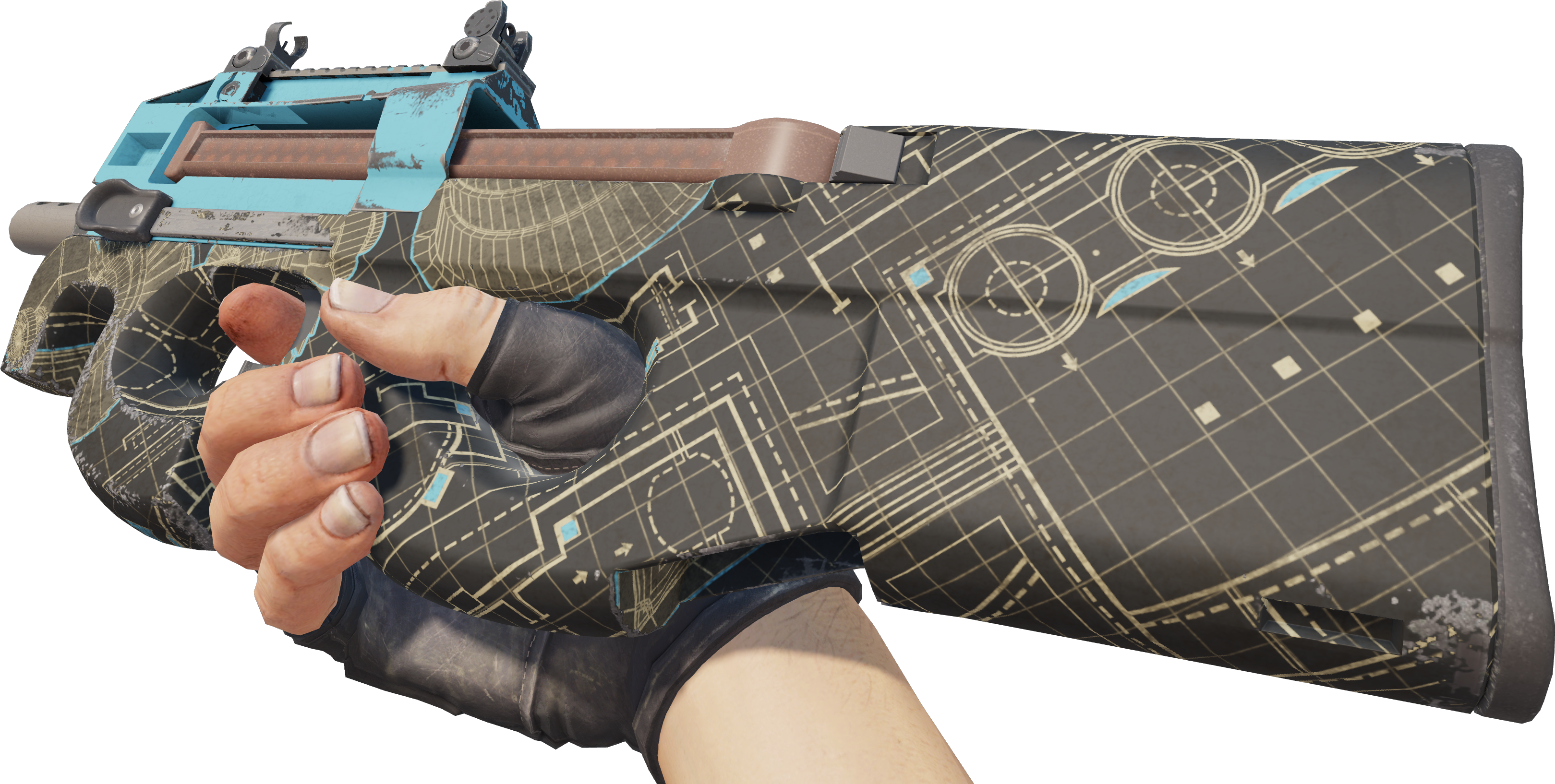 Preview image 3 of P90 | Facility Negative (Com Pouco Uso)