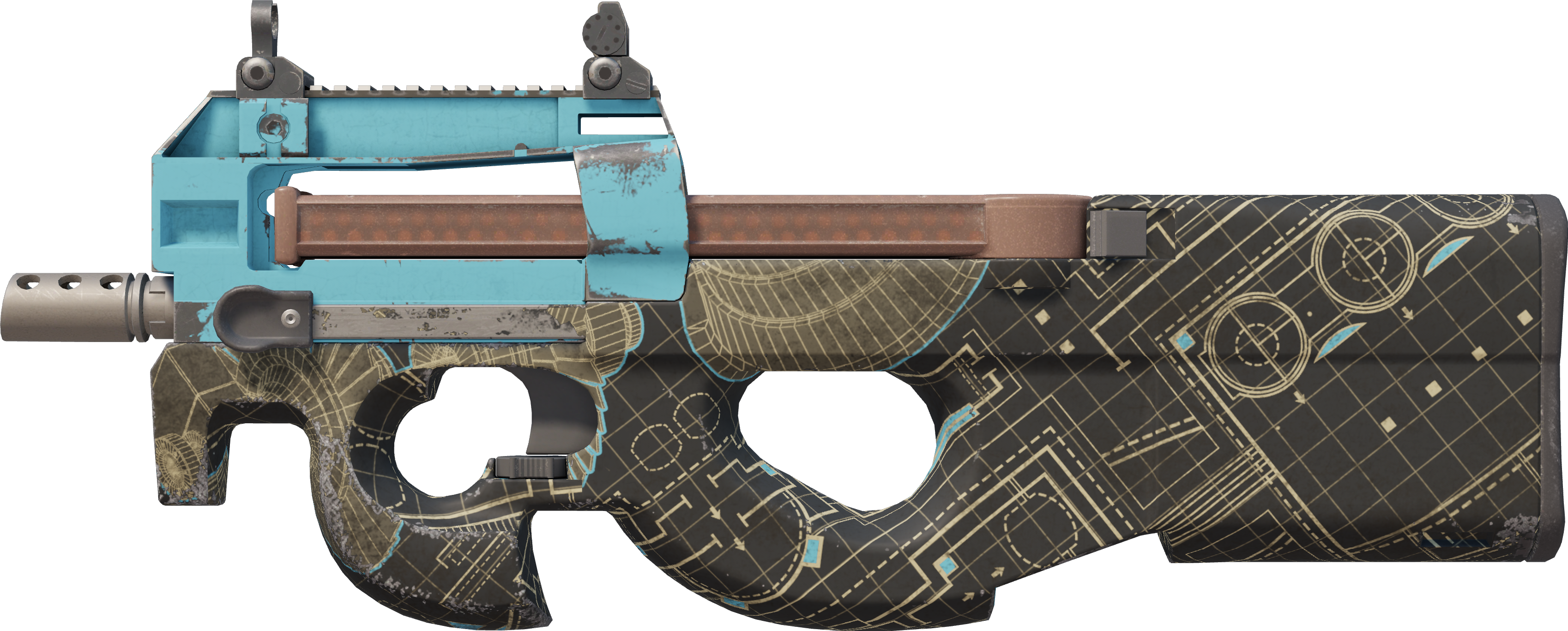 Preview image 1 of P90 | Facility Negative (Com Pouco Uso)