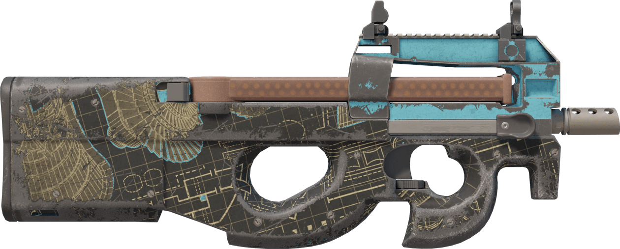 Preview image 2 of P90 | Facility Negative (Well-Worn)