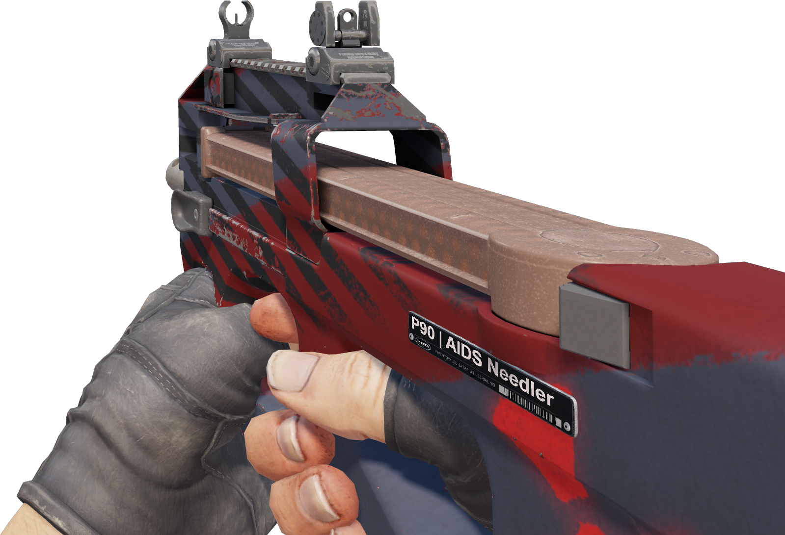 P90 | Sunset Lily (かなり摩耗)