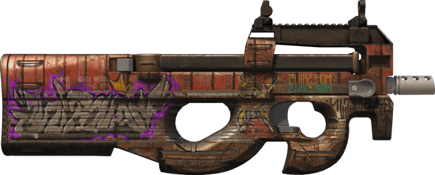 Preview image 2 of P90 | Freight (Battle-Scarred)