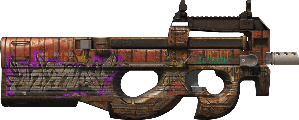 Preview image 2 of P90 | Freight (Battle-Scarred)