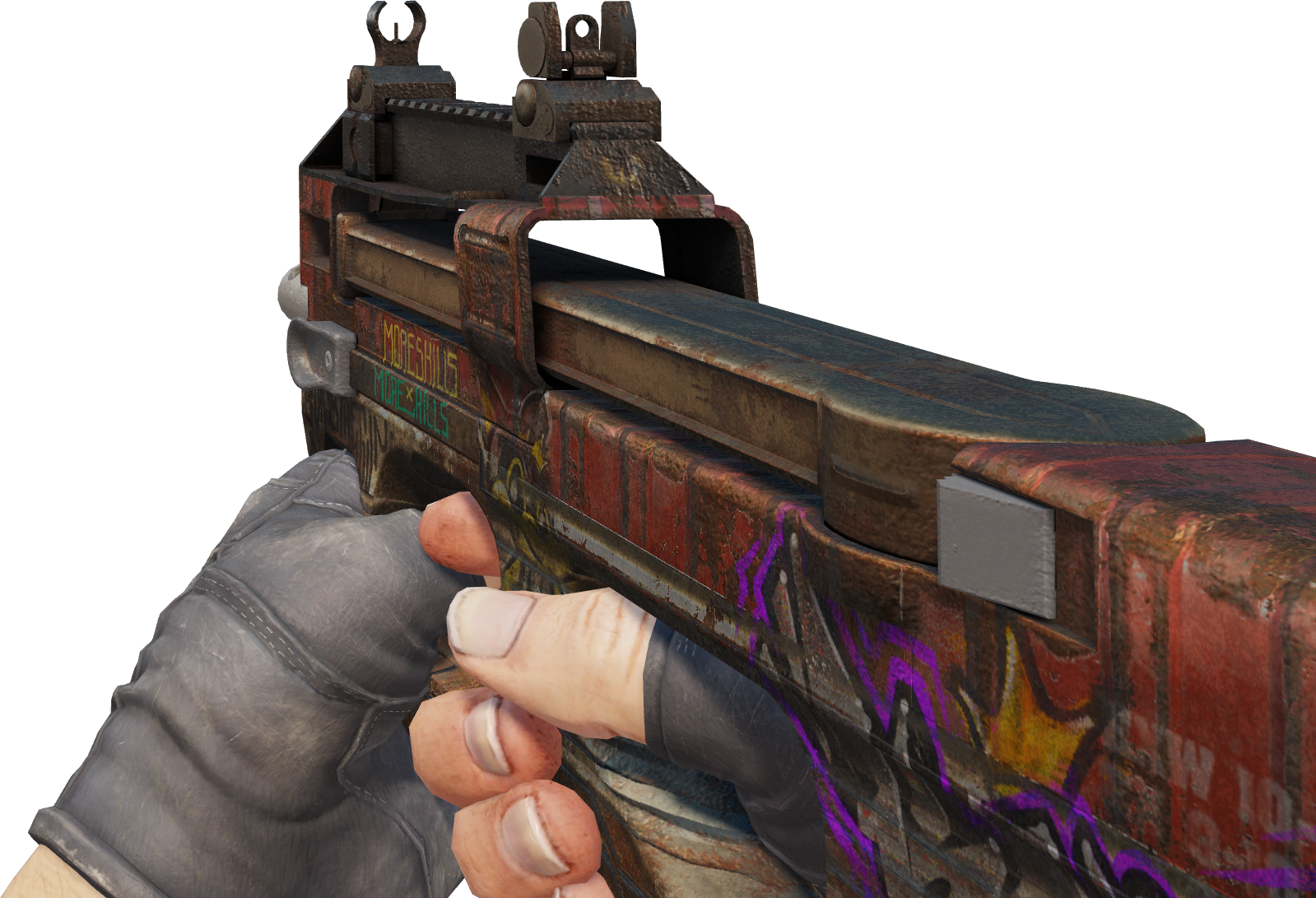 Preview image 3 of P90 | Freight (Battle-Scarred)
