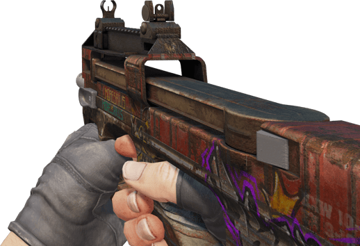 Preview image 3 of P90 | Freight (Battle-Scarred)