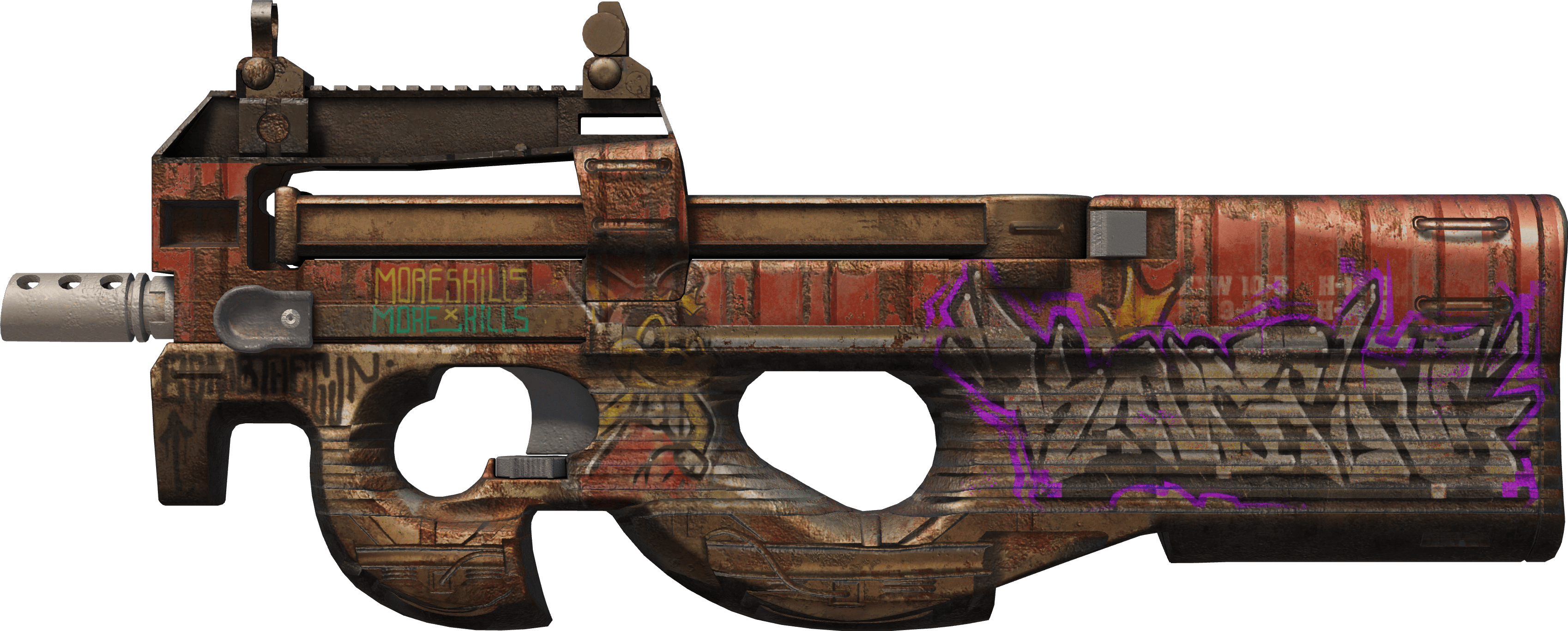 Preview image 1 of P90 | Freight (Battle-Scarred)