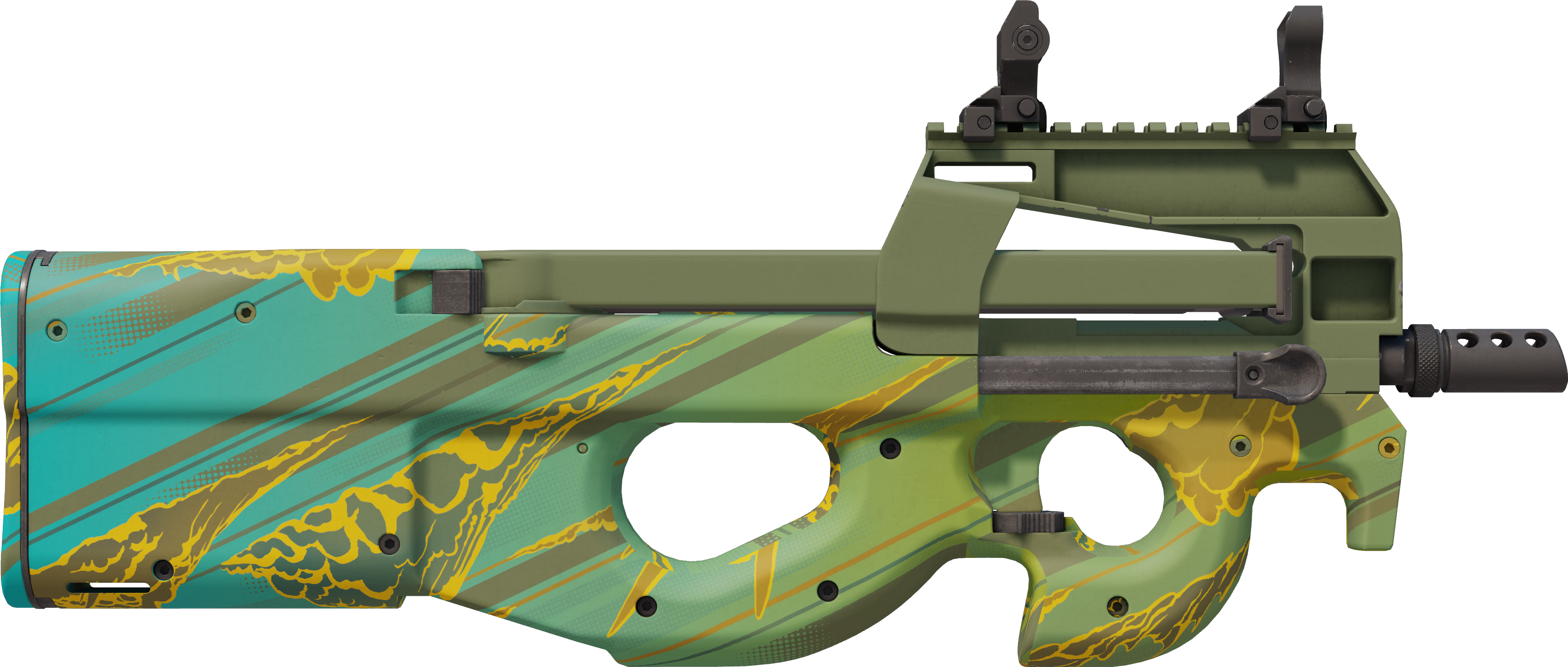 Preview image 2 of P90 | Mustard Gas (Original de Fábrica)