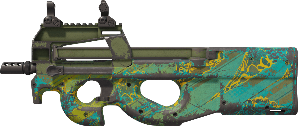 Preview image 1 of P90 | Mustard Gas (มีรอยถลอกอย่างมาก)