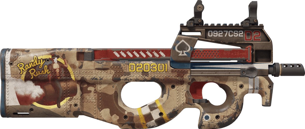 Preview image 2 of P90 | Randy Rush (Kampfspuren)