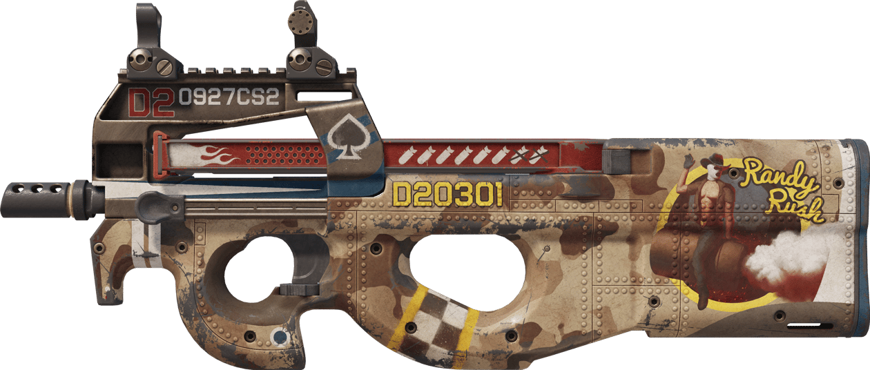 Preview image 1 of P90 | Randy Rush (Kampfspuren)