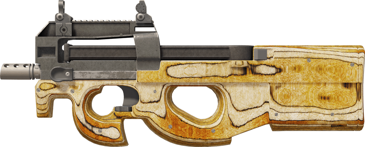 Preview image 1 of P90 | Shapewood (Battle-Scarred)