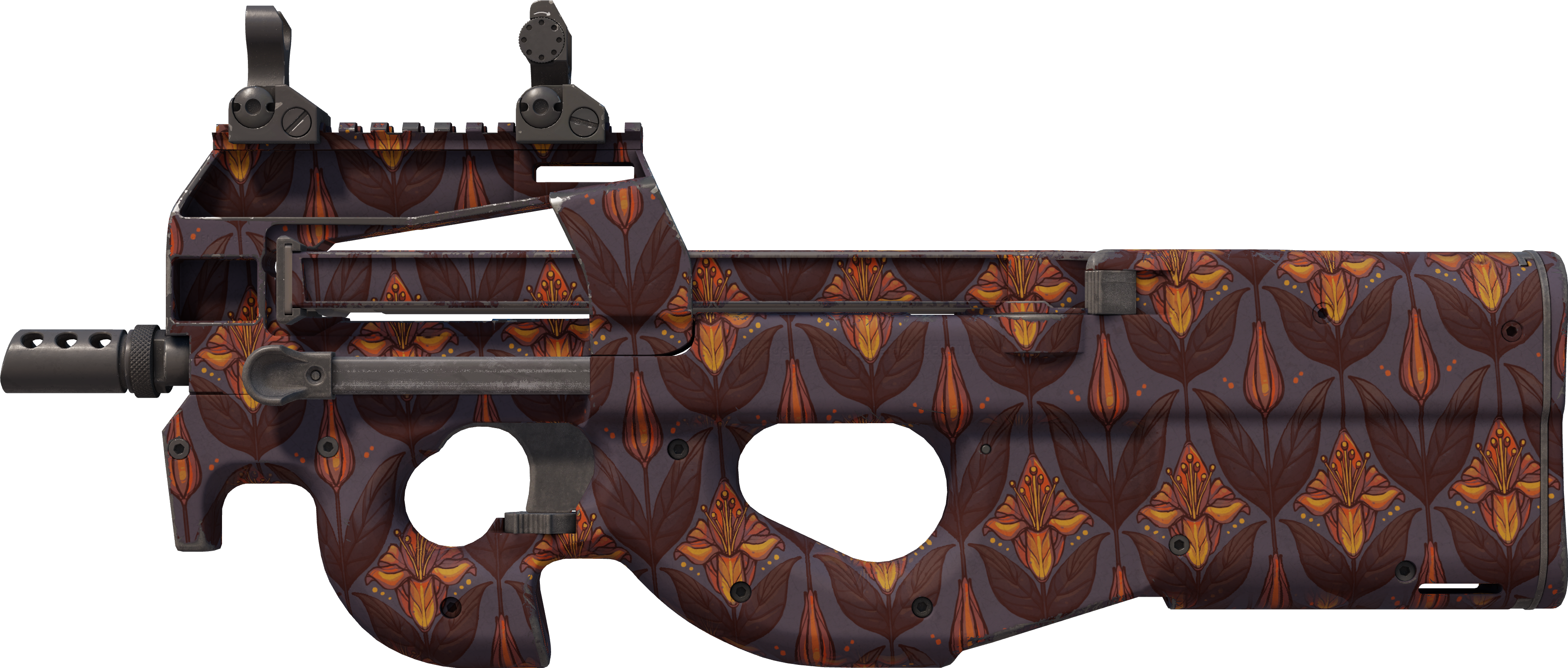 Preview image 1 of P90 | Sunset Lily (Com Pouco Uso)