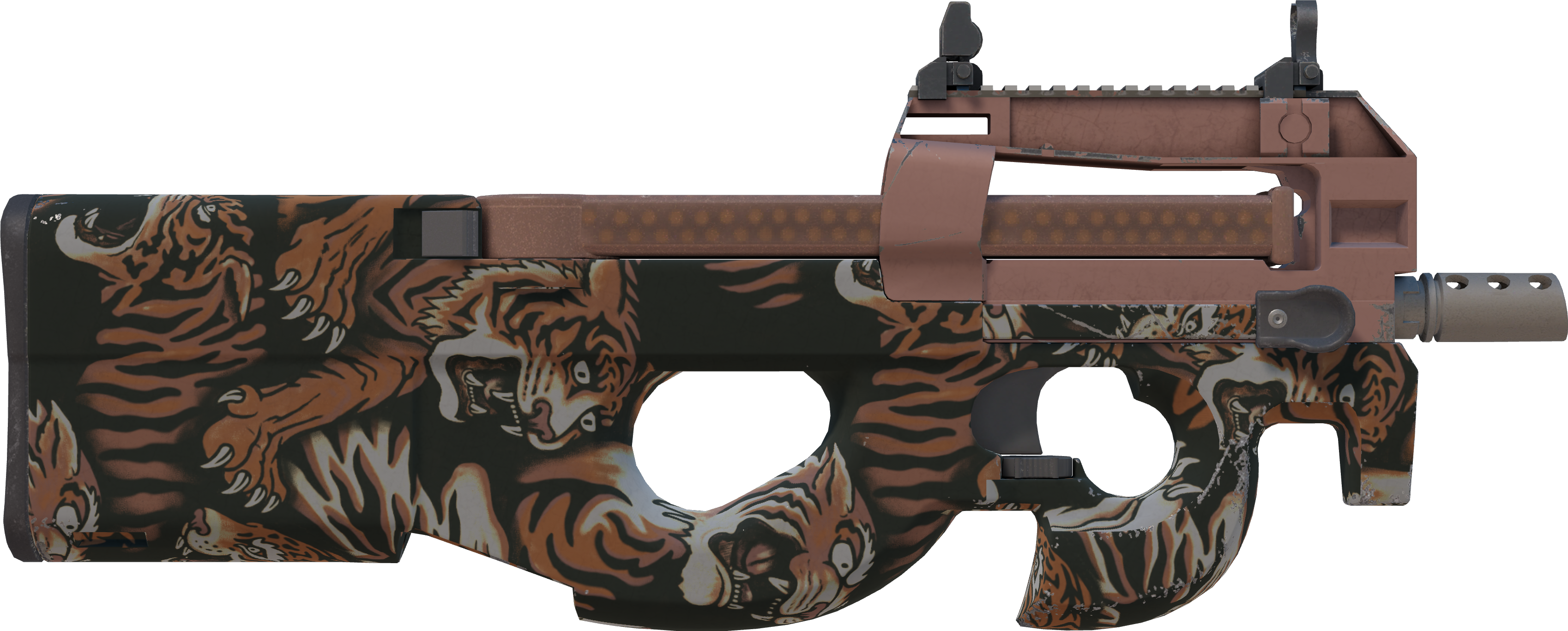 Preview image 2 of P90 | Tiger Pit (Original de Fábrica)