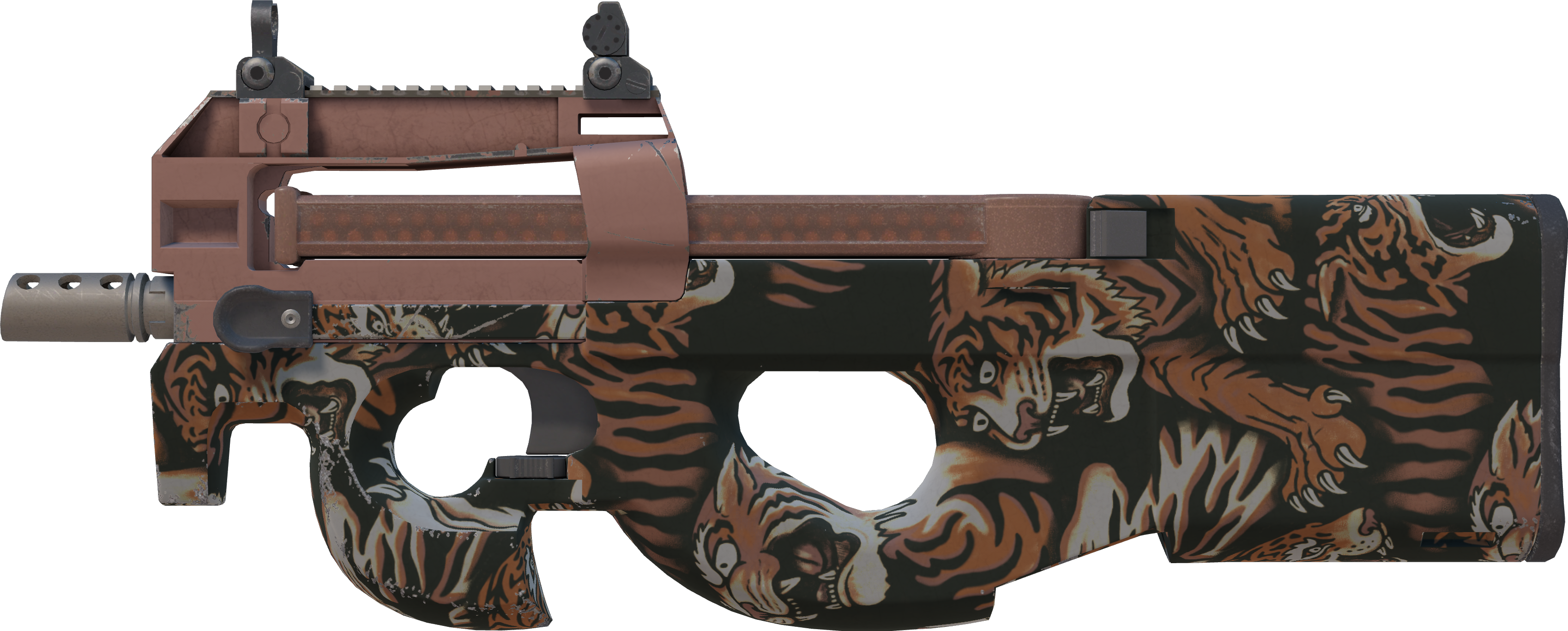 Preview image 1 of P90 | Tiger Pit (Original de Fábrica)