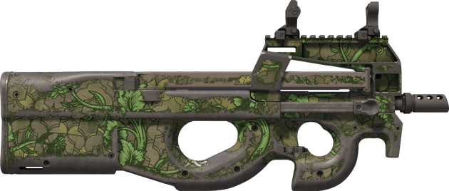 Preview image 2 of P90 | Verdant Growth (Segnato dalle battaglie)