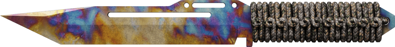 Preview image 2 of ★ Nóż paracord | Stal nawęglana (po ciężkich walkach)