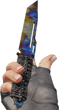 Preview image 3 of ★ Paracord Knife | Case Hardened (Battle-Scarred)