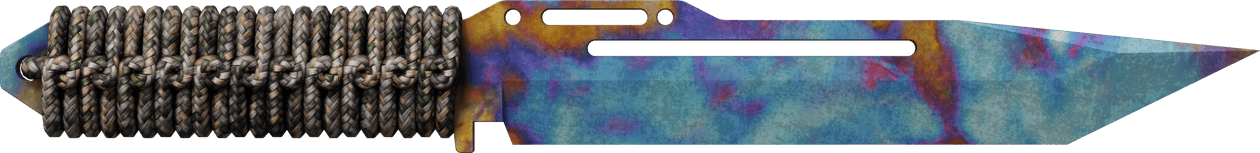 Preview image 1 of ★ Nóż paracord | Stal nawęglana (po ciężkich walkach)