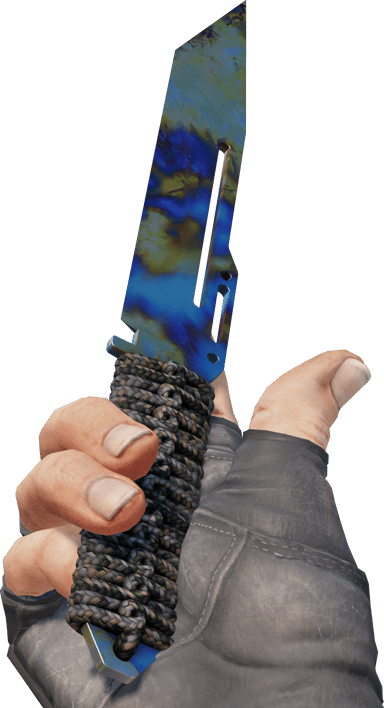 Preview image 3 of ★ Paraşüt Kordonu Saplı Bıçak | Sertleştirilmiş Kasa (Az Aşınmış)
