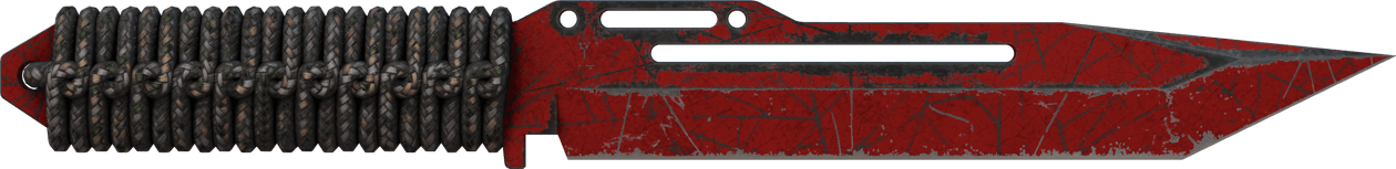 Preview image 1 of ★ Fallschirm-Messer | Purpurnes Netz (Kampfspuren)