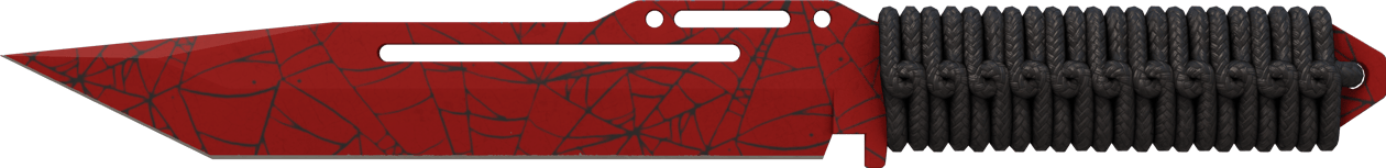 Preview image 2 of ★ Coltello Paracord | Crimson Web (Nuovo di fabbrica)