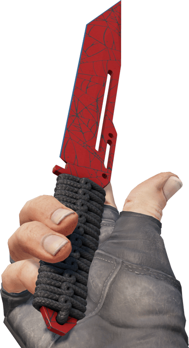 Preview image 3 of ★ Coltello Paracord | Crimson Web (Nuovo di fabbrica)