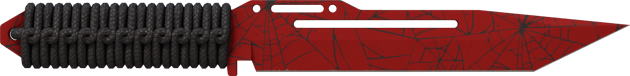 ★ Coltello Paracord | Crimson Web (Nuovo di fabbrica)