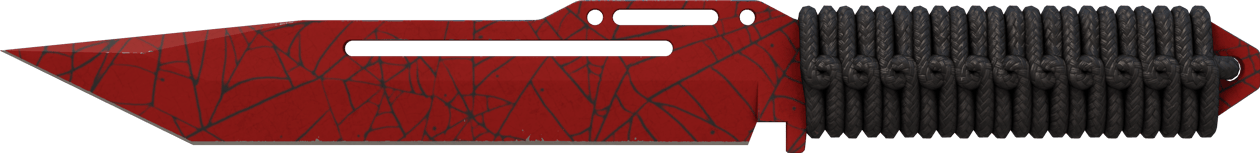 Preview image 2 of ★ Paracord Knife | Crimson Web (Field-Tested)