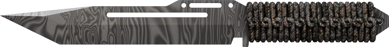 Preview image 2 of ★ Couteau en paracorde | Acier de Damas (Testée sur le terrain)