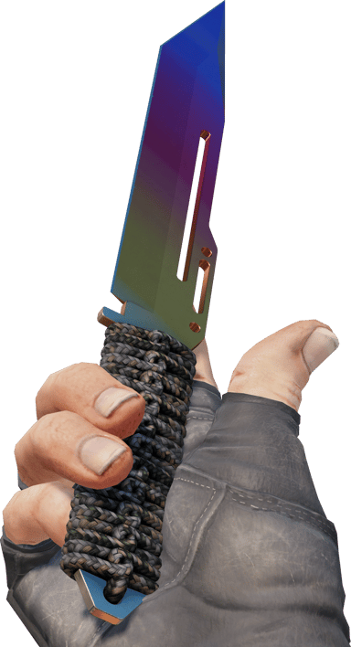 Preview image 3 of ★ 繩柄刀 | 漸層 (輕微磨損)