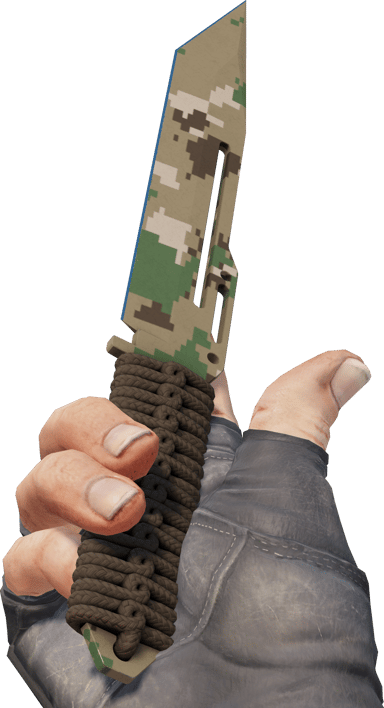 Preview image 3 of ★ 繩柄刀 | 森林數位迷彩 (全新出廠)